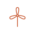 White leaf icon